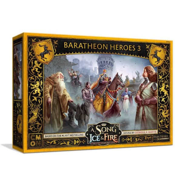 A Song of Ice and Fire - Tabletop Miniatures Game - Baratheon Heroes III