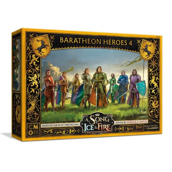 A Song of Ice and Fire - Tabletop Miniatures Game - Baratheon Heroes 4
