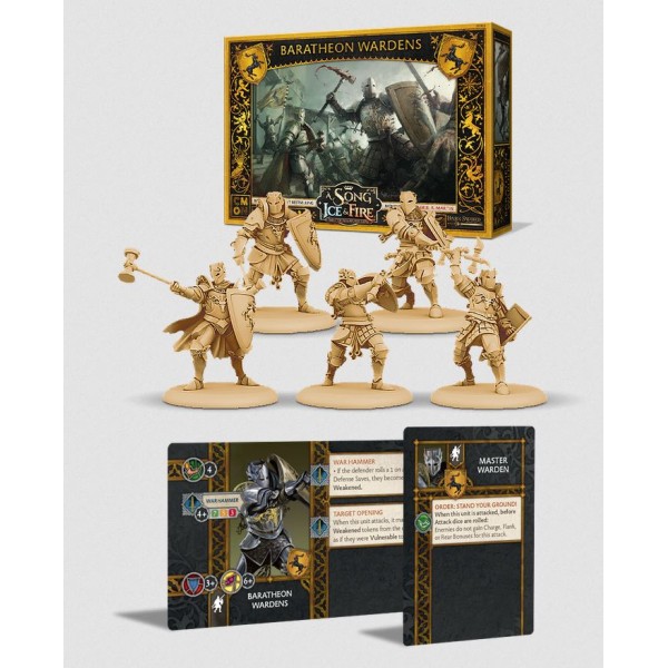 A Song of Ice and Fire - Tabletop Miniatures Game - Baratheon Wardens
