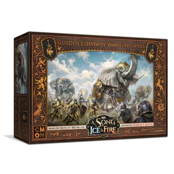 A Song of Ice and Fire - Tabletop Miniatures Game - Golden Company Elephants