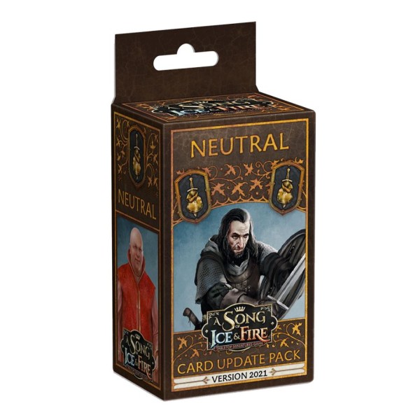 A Song of Ice and Fire - Tabletop Miniatures Game - FACTION CARD PACK - NEUTRAL