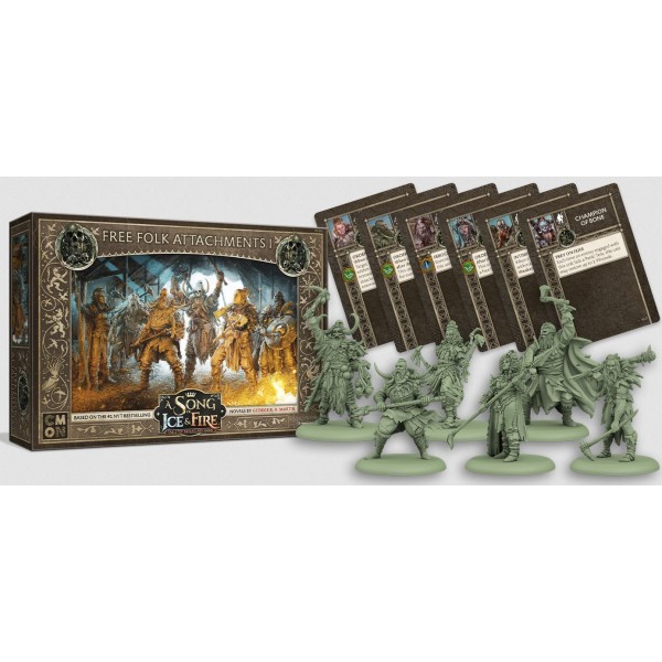 A Song of Ice and Fire - Tabletop Miniatures Game - Free Folk Attachments #1