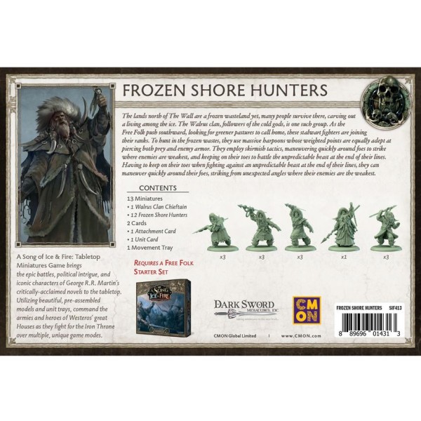 A Song of Ice and Fire - Tabletop Miniatures Game - Free Folk - FROZEN SHORE HUNTERS