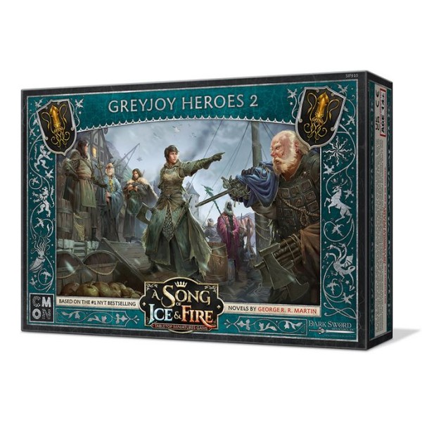 A Song of Ice and Fire - Tabletop Miniatures Game - Greyjoy Heroes 2