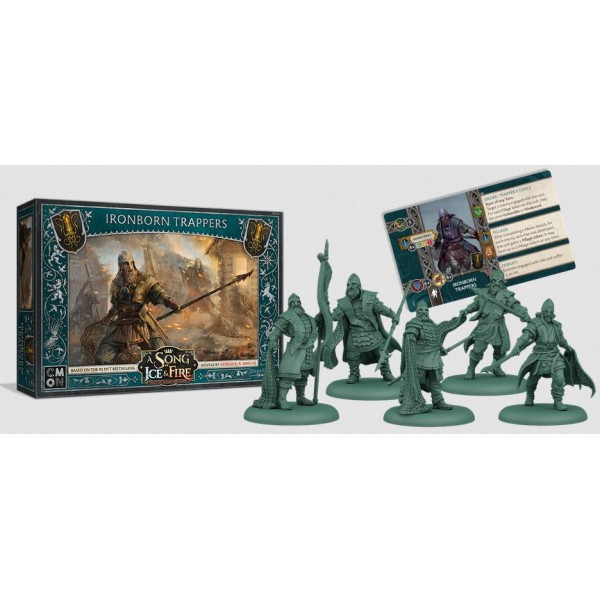 A Song of Ice and Fire - Tabletop Miniatures Game - Greyjoy Ironborn Trappers