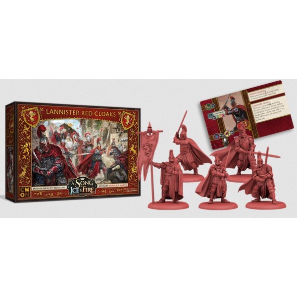A Song of Ice and Fire - Tabletop Miniatures Game - Lannister Red Cloaks