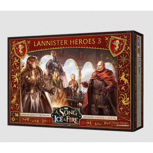 A Song of Ice and Fire - Tabletop Miniatures Game - Lannister Heroes 3