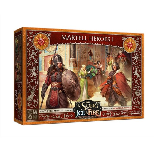 A Song of Ice and Fire - Tabletop Miniatures Game - Martell - Heroes 1