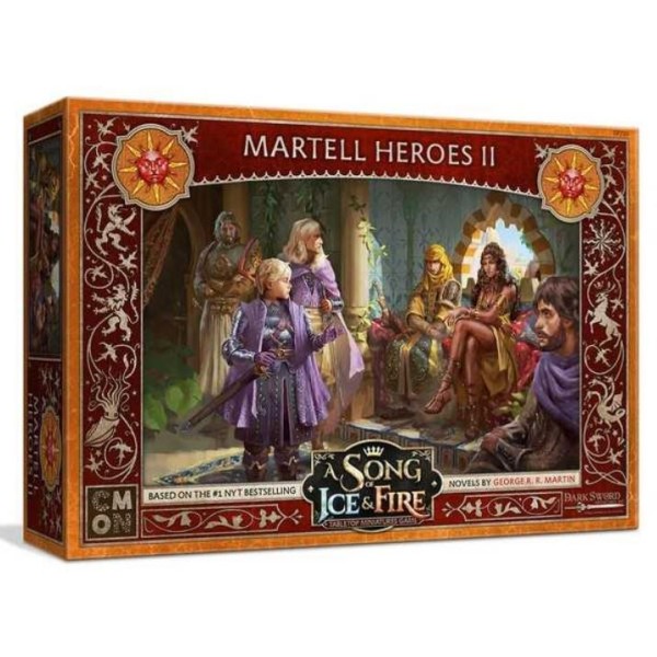 A Song of Ice and Fire - Tabletop Miniatures Game - Martell - Heroes 2