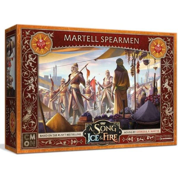 A Song of Ice and Fire - Tabletop Miniatures Game - Martell - Spearmen 
