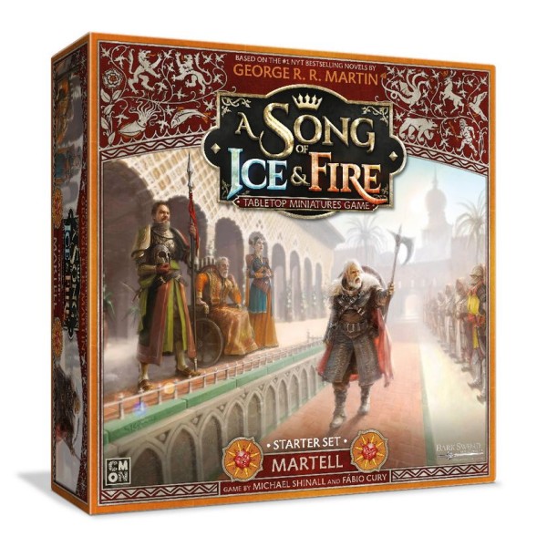 A Song of Ice and Fire - Tabletop Miniatures Game - Martell Starter Set