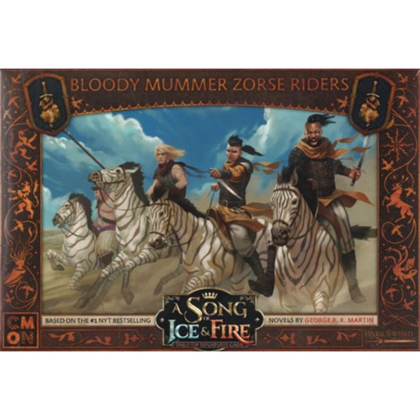 A Song of Ice and Fire - Tabletop Miniatures Game - Bloody Mummer Zorse Riders