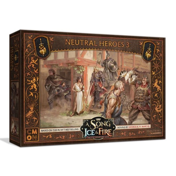 A Song of Ice and Fire - Tabletop Miniatures Game - Neutral Heroes 3