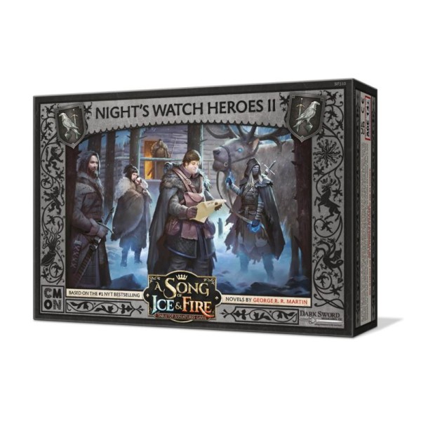 A Song of Ice and Fire - Tabletop Miniatures Game - NIGHT'S WATCH HEROES 2