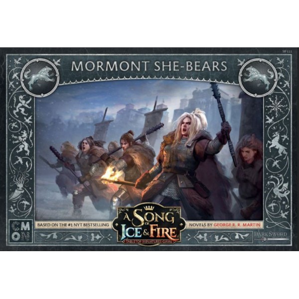 A Song of Ice and Fire - Tabletop Miniatures Game - Mormont She-Bears
