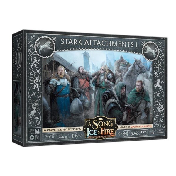 A Song of Ice and Fire - Tabletop Miniatures Game - Stark Attachments 1 