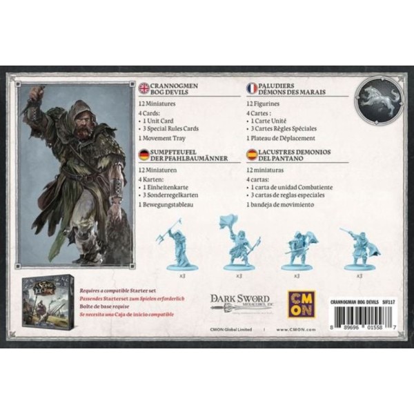 A Song of Ice and Fire - Tabletop Miniatures Game - Crannogmen Bog Devils 
