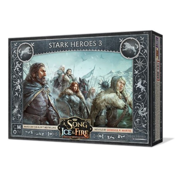 A Song of Ice and Fire - Tabletop Miniatures Game - Stark Heroes 3