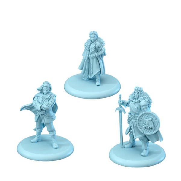 A Song of Ice and Fire - Tabletop Miniatures Game - Stark Heroes 3