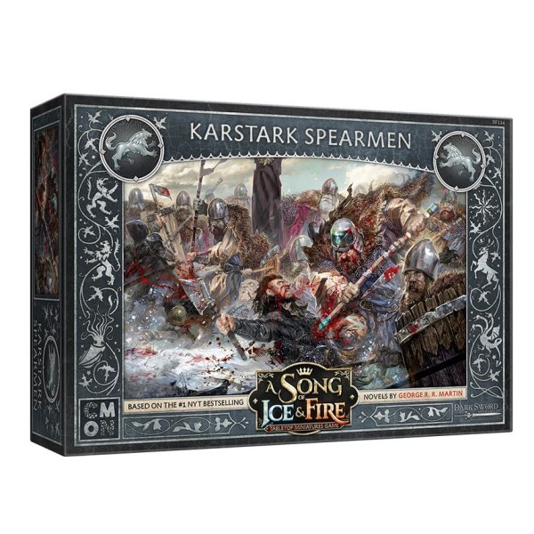 A Song of Ice and Fire - Tabletop Miniatures Game - KARSTARK SPEARMEN