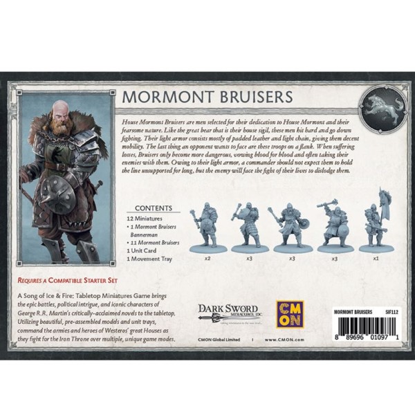 A Song of Ice and Fire - Tabletop Miniatures Game - Mormont Bruisers