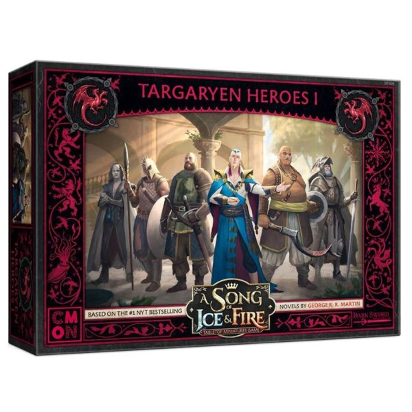 A Song of Ice and Fire - Tabletop Miniatures Game - Targaryen Heroes 1