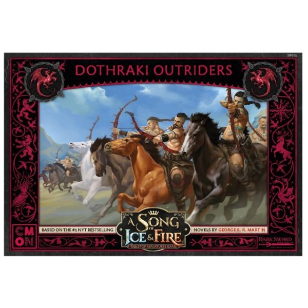 A Song of Ice and Fire - Tabletop Miniatures Game - Targaryen - Dothraki Outriders