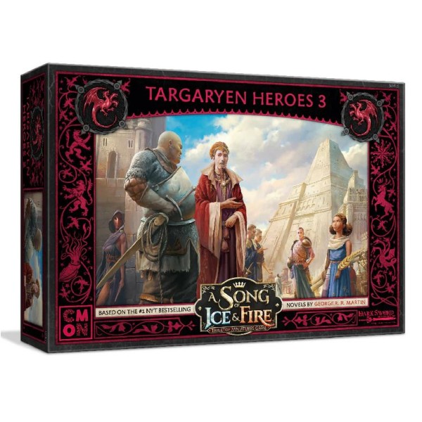 A Song of Ice and Fire - Tabletop Miniatures Game - Targaryen Heroes 3