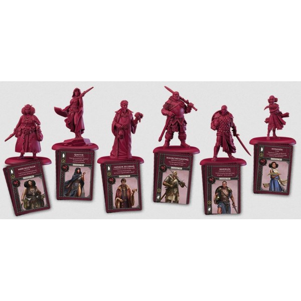 A Song of Ice and Fire - Tabletop Miniatures Game - Targaryen Heroes 3