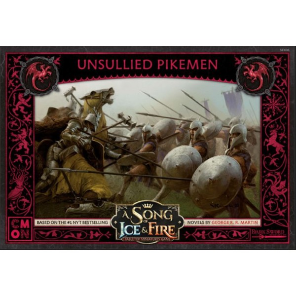 A Song of Ice and Fire - Tabletop Miniatures Game - Targaryen - Unsullied Pikemen