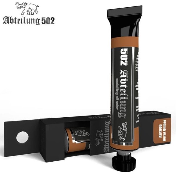 Abteilung 502 Oil Paint: Burnt Umber