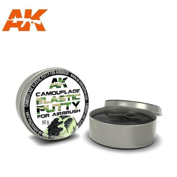 AK Interactive - CAMOUFLAGE ELASTIC PUTTY - For Airbrush