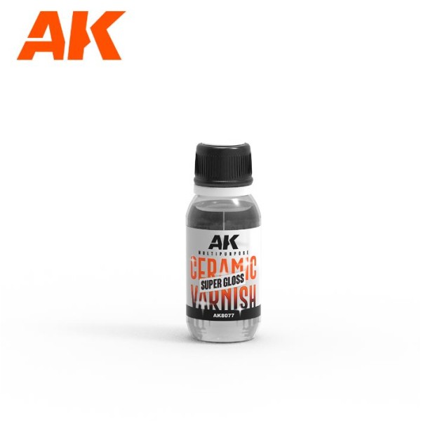 AK Interactive - MULTIPURPOSE CERAMIC VARNISH (SUPER GLOSS)