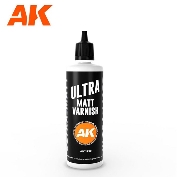 AK Interactive - 3rd Generation - VARNISH - ULTRA MATT 100ml