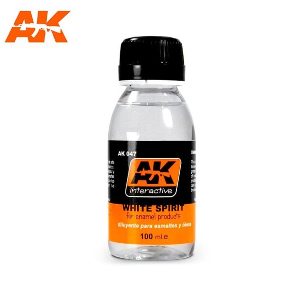 AK Interactive - Washes & Auxiliaries: White Spirit (100ml)