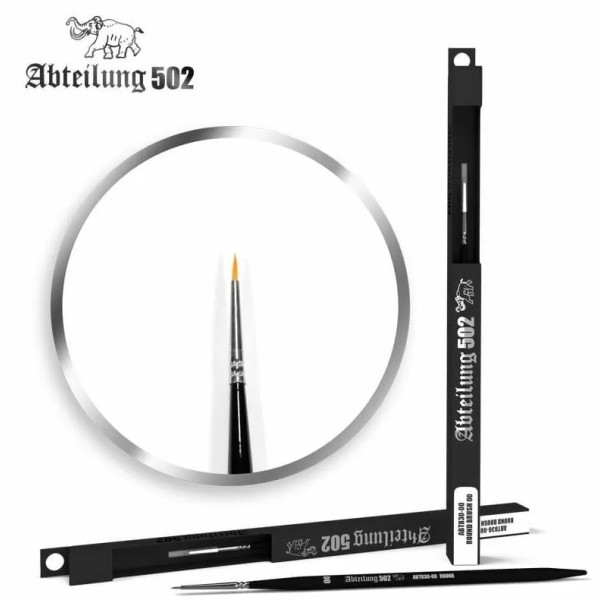 Abteilung 502 Deluxe Brushes - Round Brush 2/0