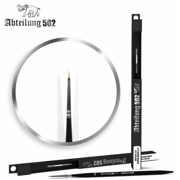 Abteilung 502 Deluxe Brushes - Round Brush 5/0