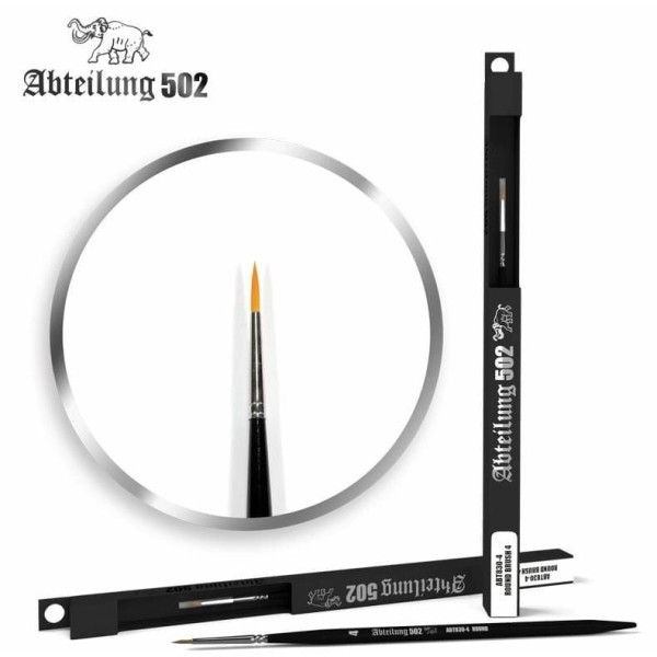 Abteilung 502 Deluxe Brushes - Round Brush 4