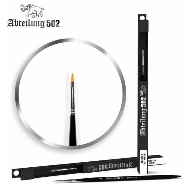 Abteilung 502 Deluxe Brushes - Flat Brush 1