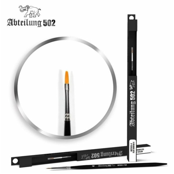 Abteilung 502 Deluxe Brushes - Flat Brush 4