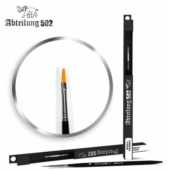 Abteilung 502 Deluxe Brushes - Flat Brush 6