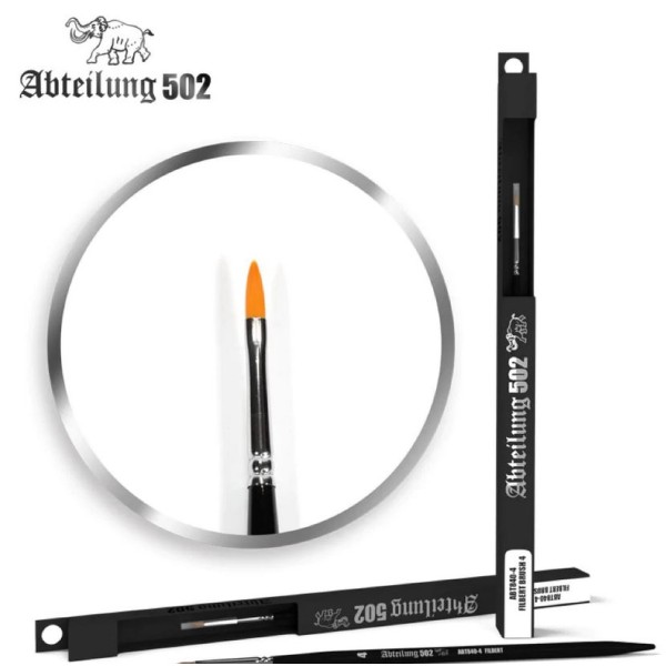 Abteilung 502 Deluxe Brushes - Filbert Brush 4