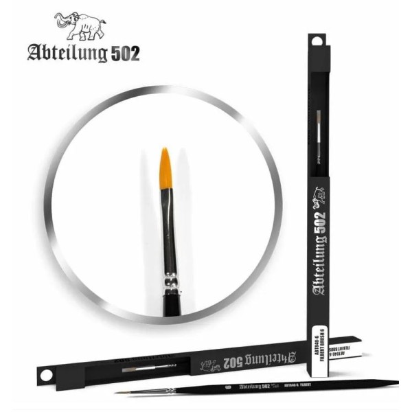 Abteilung 502 Deluxe Brushes - Filbert Brush 6