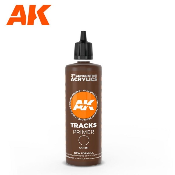 AK Interactive - 3rd Generation - SURFACE PRIMER - TRACKS (100ml)