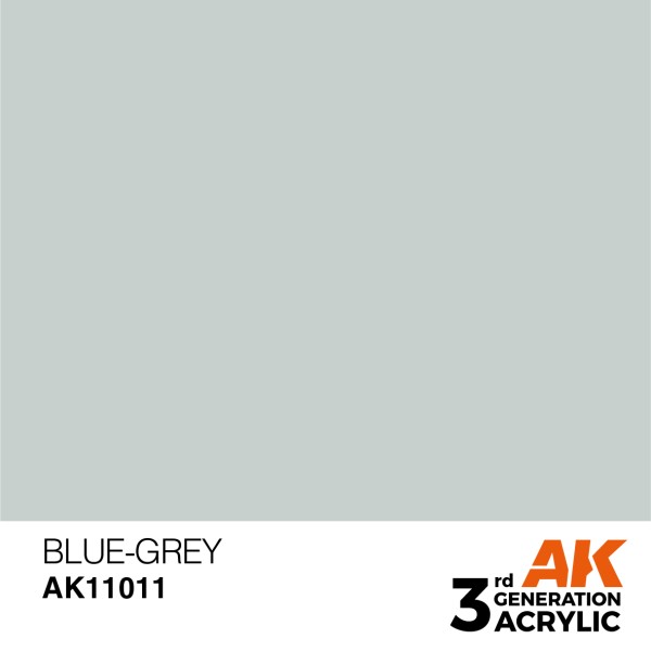 AK Interactive - 3rd Generation Acrylics 17ml - BLUE GREY – STANDARD
