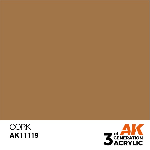 AK Interactive - 3rd Generation Acrylics 17ml - CORK – STANDARD