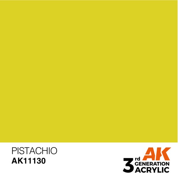AK Interactive - 3rd Generation Acrylics 17ml - PISTACHIO – STANDARD