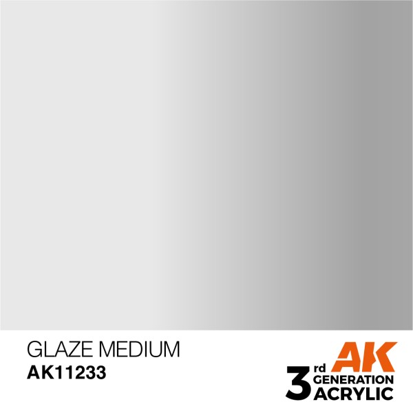 AK Interactive - 3rd Generation Acrylics 17ml - GLAZE MEDIUM – AUXILIARY