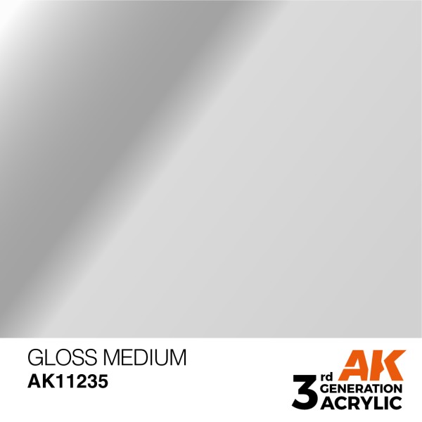 AK Interactive - 3rd Generation Acrylics 17ml - GLOSS MEDIUM – AUXILIARY