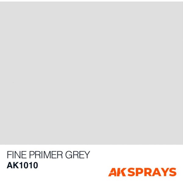 AK Interactive - Spray Primer - Fine Grey 400ml (In-store / Pick-up only)